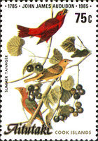 [Birds - The 200th Anniversary of the Birth of John J. Audubon, 1785-1851, type MM]