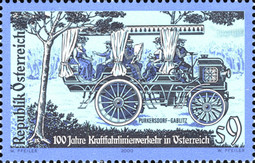 [The 100th Anniversary of the Inauguration of Austria's First Motorway, type BUD]