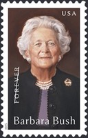 [Personalities - Barbara Bush, 1925-2018, type KGB]