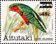 [Birds - Stamps of 1983 Surcharged, type JD1]