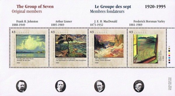 [Canada Day - The 75th Anniversary of "Group of Seven" (Artists), type ]