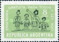 [The 81st Anniversary of the Law 1420, Public Education, type XP]
