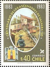 [The 100th Anniversary of Valparaiso Incline Railway, type ACN]
