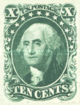 [George Washingon, 1732-1799 - See Info, type F2]
