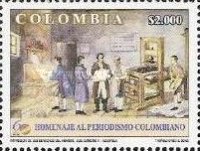 [The 60th Anniversary of Journalists Association of Bogota, type ]