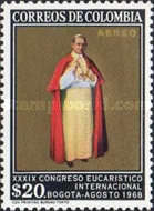 [Airmail - The 39th International Eucharistic Congress, Bogota, type AGI]