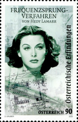 [Frequency Hopping - Hedy Lamarr, 1914-2000, type DRU]