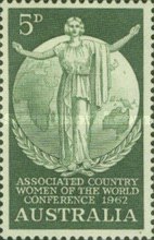 [Associated Country Women of the World Conference - Melbourne, 1962, type GJ]