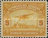 [Airmail - Plane Over Beach Promenade of Guayaquil, type HN]