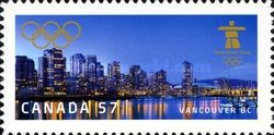 [Winter Olympic Games - Vancouver, Canada - Self-Adhesive, type CUN]