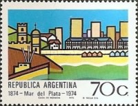 [The 100th Anniversary of Mar del Plata, type AGH]