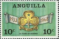 [The 35th Anniversary of the Anguilla Girl Guides Association, type Z]