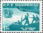 [The 15th Anniversary of the Albanian People's Army, type GX]