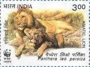 [Endangered Species. Asiatic Lion, type BFS]