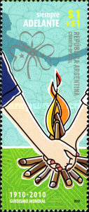 [The 200th Anniversary of the Girl Guides and Girl Scouts Association, type DMB]