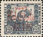 [Stamps of 1938-1939 Surcharged "1947 - Habilitada - Bs. 1.40", type CZ3]