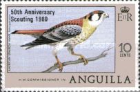 [Number 300 & 307 Overprinted "50th Anniversary Scouting, 1980", type KH2]