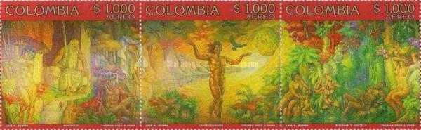 [Airmail - Muisca Mythology, type ]