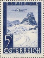 [Airmail - Airplane over Landscapes, type MY]