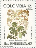 [Airmail - The 200th Anniversary of Royal Botanical Expedition from Spain to South America, type AYS]
