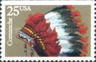 [Indian Headdresses Booklet Issue, type BTY]