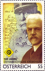 [The 100th Anniversary of Austrian Cancer Aid, type CVP]