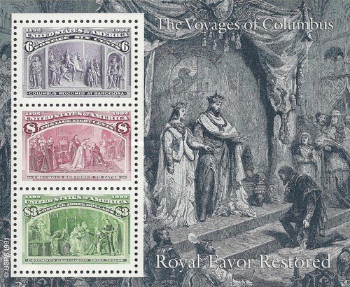 [First Voyage of Christopher Columbus - Royal Favor Restored, type ]