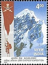 [Indian Army 2001 Everest Expedition, type CAB]