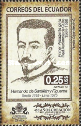 [The 450th Anniversary of Quito's Royal Audience, type EBD]