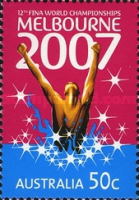 [The 12th Anniversary of the FINA World Championships, type CVH]