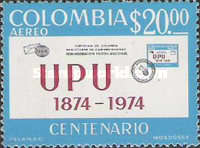 [Airmail - The 100th Anniversary of Universal Postal Union, type ALL]