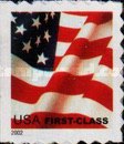 [U.S. Flag - First-Class Booklet Stamps for Domestic Use (37 cents), type ECT5]