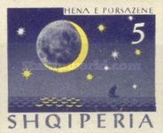 [Astronomy - The Four Phases of the Moon - Slightly Changed Colors, type PF1]