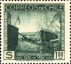 [The 400th Anniversary of Discovery of Chile, type CP]