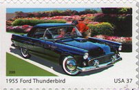[America on the Move - Sports cars of the 1950's - Self-Adhesive, type ERD]