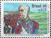 [The 150th Anniversary of Peace of Ponche Verde, Pacification of Farroupilha Revolution, and the 50th Anniversary of the Battle of Monte Castello, type CVD]