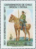 [The 50th Anniversary of Chilean Police Force, type XF]