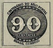 [The 100th Anniversary of the Brazilian Postage Stamps, type IK2]