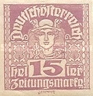 [Newspaper Stamps - Thin White Paper, type XBN8]