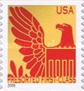 [American Eagle - Self-Adhesive Coil Stamps - Inscription "2005" (25 cents), type EJI21]