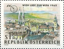 [Vienna Invites for WIPA 1965, type AAO]