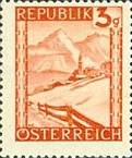 [Landscapes Stamps of 1945-1947 in New Colors, type KB1]