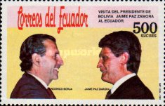 [Visit of President Jaime Paz Zamora of Bolivia, type CCT]