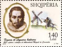 [The 400th Anniversary of the Death of Miguel de Cervantes, 1547-1616, type DGH]