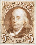 [Special Printings - Redesigns of 1847 Issue. Bluish Paper without Gum, type A2]