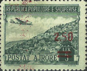 [Airmail - Stamps of 1950 Surcharged, type FZ]