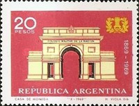 [The 100th Anniversary of the Argentine Military College, type ABF]