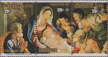 [Children's Christmas Fund - Issues of 1975 Surcharged "+1c", type ]