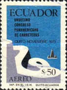[Airmail - Pan-American Road Conference, Quito, type BDN]