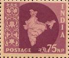 [Map of India, type DJ26]